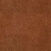 Terracotta rug with granular texture, densely packed irregular elements, and subtle tonal variations; formitalia vigila 26 ruggine.